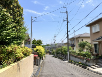【前面道路含む現地写真】 | 大津市仰木の里4丁目10-5　中古戸建 | 2024年06月　撮影