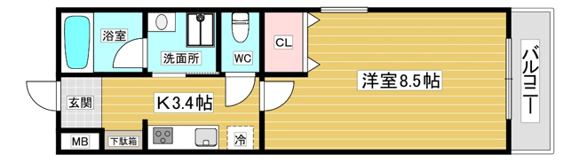 【間取り】 | ヴィオーラ西宮