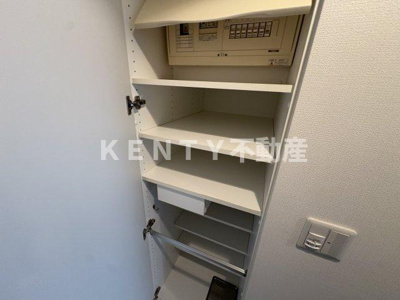 【収納】 | 品川イースト | 便利な収納スペースです