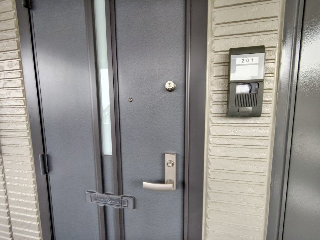 クレールハイムの玄関