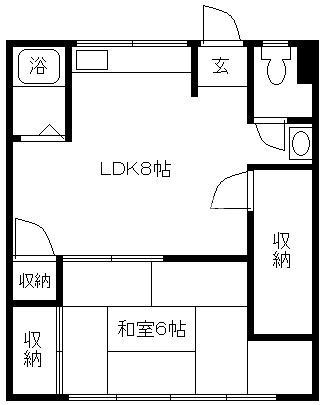 浜の宮ビルの間取り