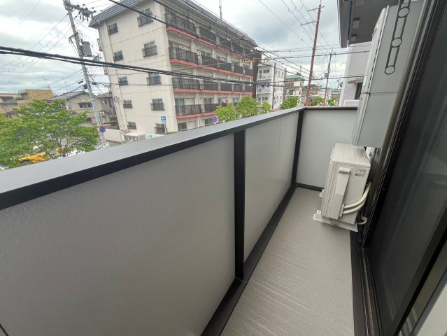 シャルールメゾンのバルコニー