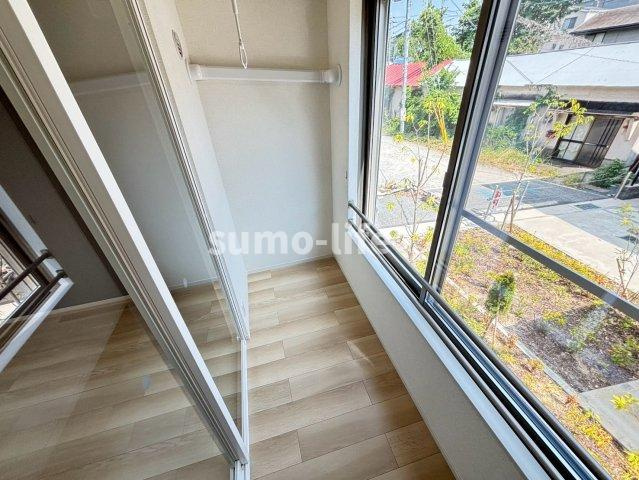 Casa verdeのバルコニー