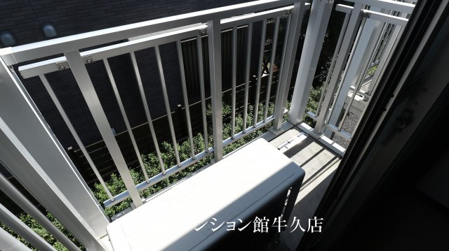 レオネクストティアナ花園のバルコニー