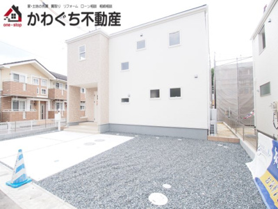 【外観】 | Livele Garden.S　二本松市油井第５　１号棟 | ★内覧予約で新米2kg★