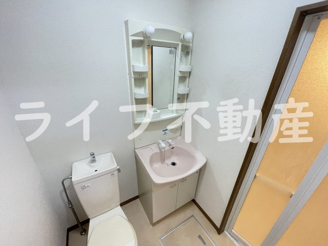 アネックスサンタオの洗面所|洗面所です