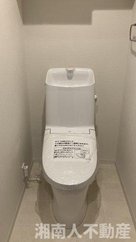 エレンシア逗子小坪　のトイレ|シンプルで使いやすいトイレです