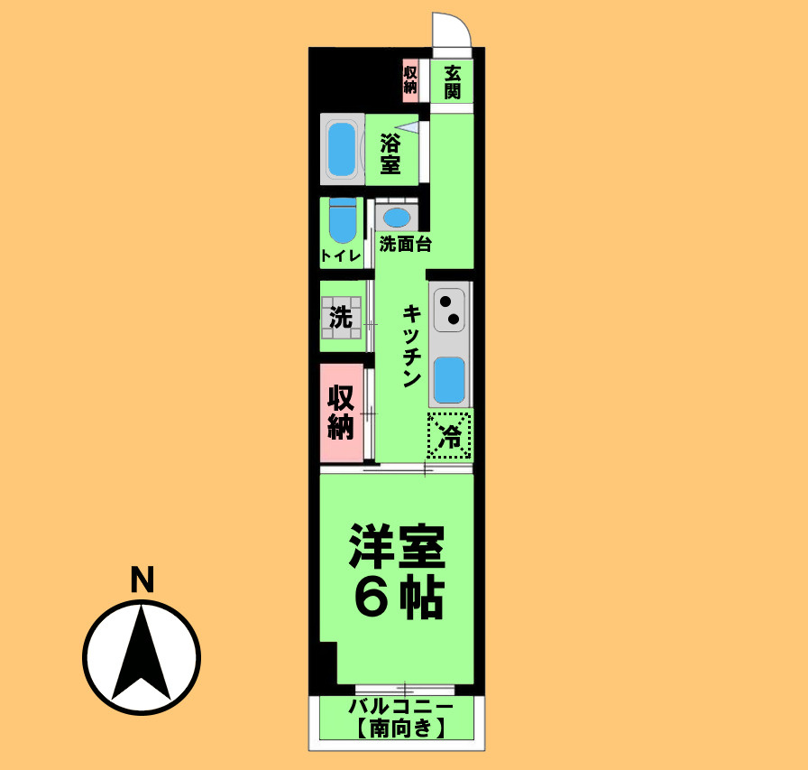ヴェルドミール志賀の間取り