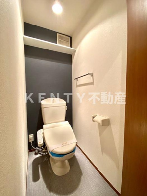 【トイレ】 | フェリーチェ久が原 | ゆったりとした空間のトイレです