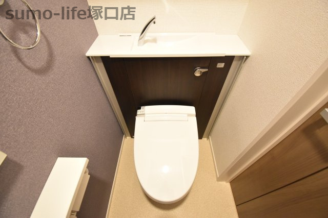 メゾンリヴィエールⅠのトイレ