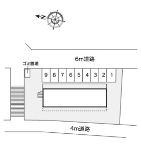 【区画図】 | レオパレスサンリッチつくばⅡ