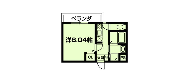 ロックリバー烏丸の間取り|代表的な間取りです。