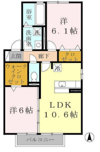 【間取り】 | ヴィスタリアハイム