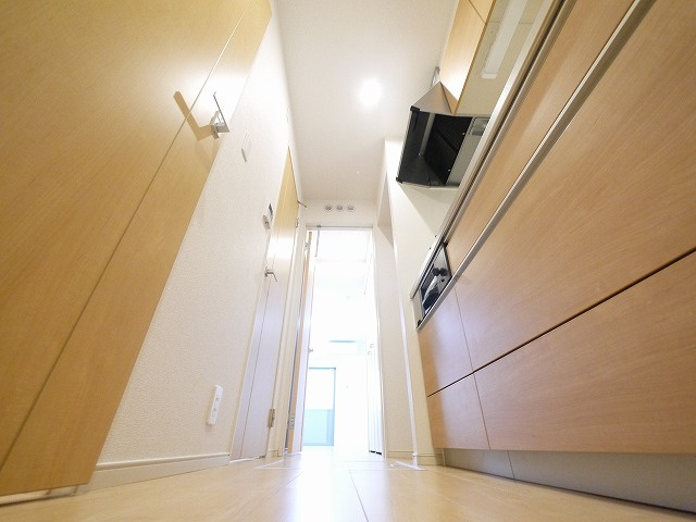 イースト・ヒルの玄関|ゆったりとした玄関です