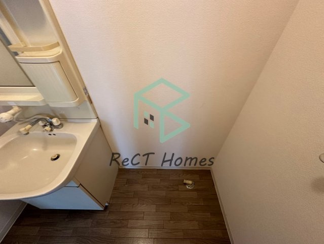 姫路市西庄のハイツの洗面所