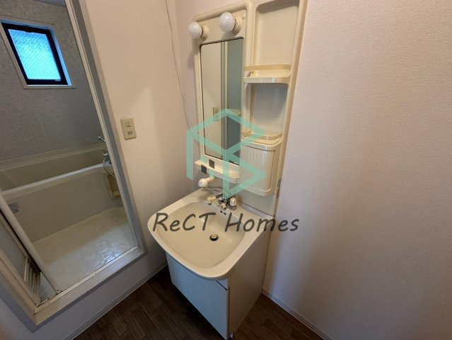 姫路市西庄のハイツの洗面所