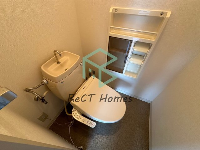 姫路市西庄のハイツのトイレ