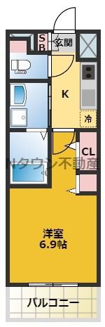 【間取り】 | S-RESIDENCE本山 | 間取りです