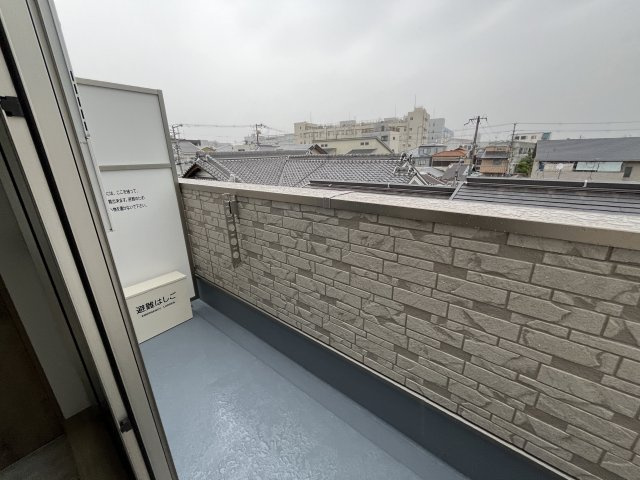 アート守口のバルコニー