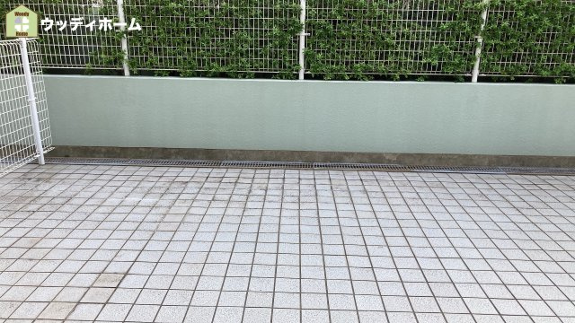 ライオンズマンション越谷南　中古マンションの庭