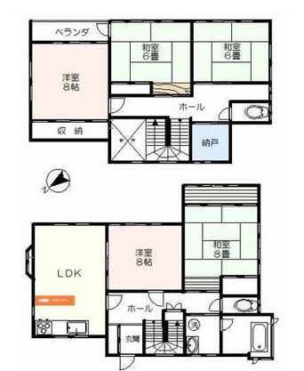 【間取り】 | 伊豆急伊豆高原　戸建