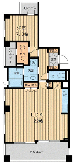 【間取り】 | アーデン駒沢パークフロント