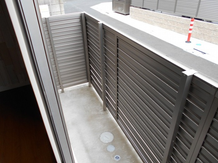 アルファⅢのバルコニー