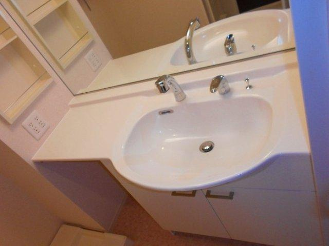 アルファⅢの洗面所