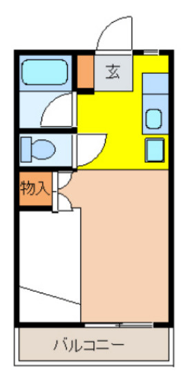 グリーンパークⅡの間取り