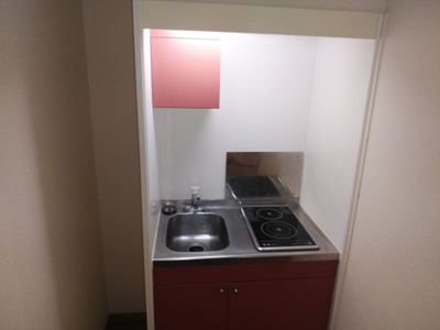 【キッチン】 | レオパレスＭｙやまがⅡ | 設備・仕様は号室により異なる為、現況を優先致します。