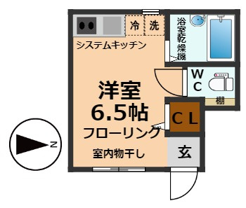 【間取り】 | アペックス下高井戸Ⅱ