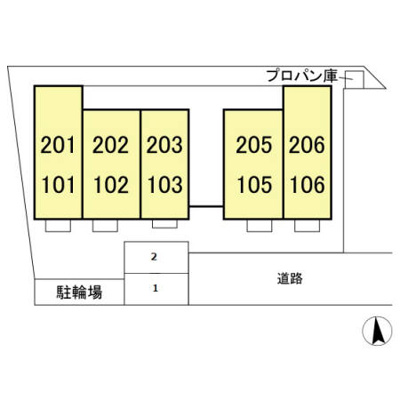【区画図】 | サンクテュエール Ⅱ