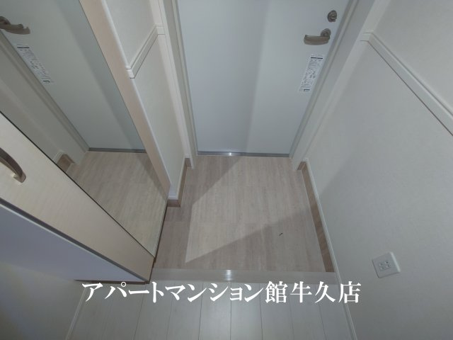 グリーンコートつくばの玄関