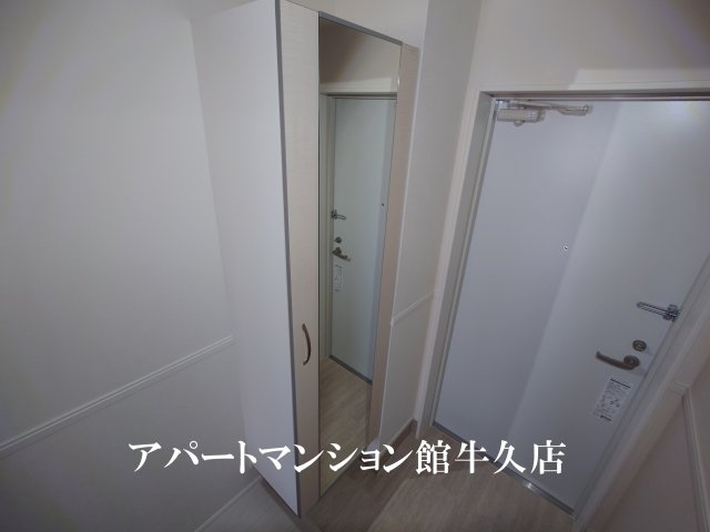 グリーンコートつくばの玄関