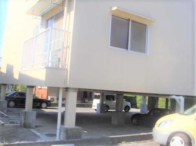 コーポ近藤の駐車場|駐車場に車を止められます