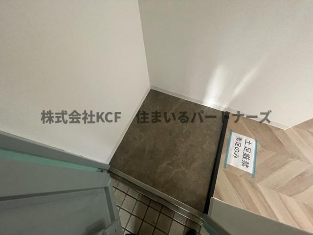 エクセレント櫛原の玄関