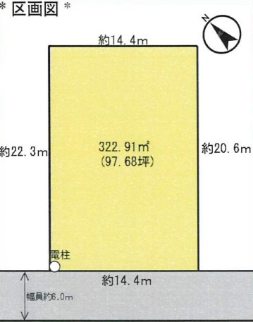 金田西特定区画整理事業内域内保留地