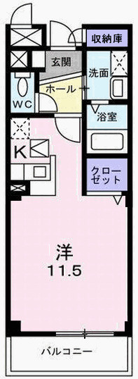 Ｋ’ｓ　Ｌｉｆｅの間取り