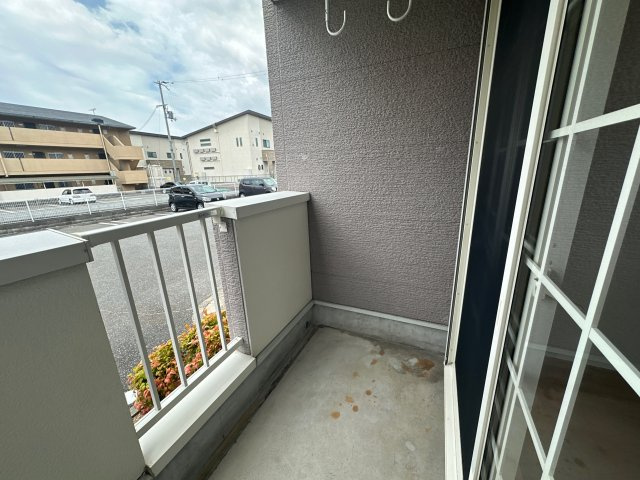 ササラビレッジのバルコニー