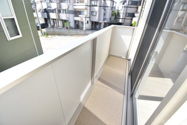 D-room西難波町のバルコニー