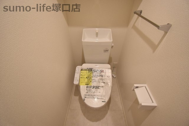 D-room立花のトイレ