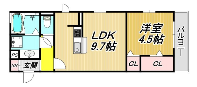 Maison de Feliciaの間取り