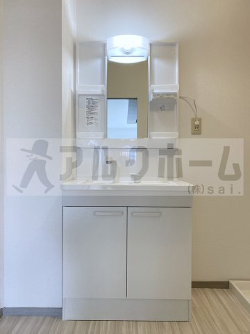 サンビレッジ小山 Bの独立洗面台