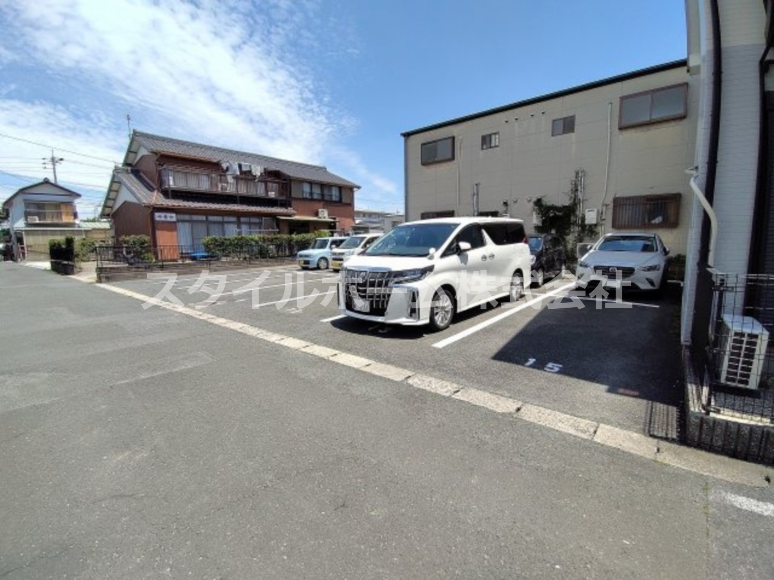 ハートブランシェ　Aの駐車場|駐車場に車を止められます