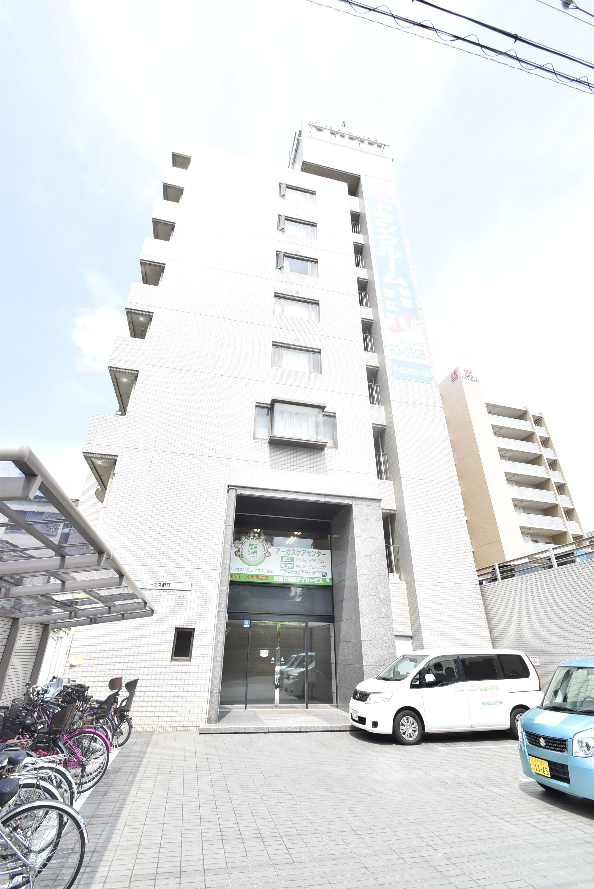 大阪市城東区野江２丁目の賃貸マンションの外観