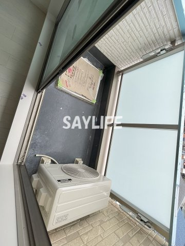 トップヒル森河内のバルコニー