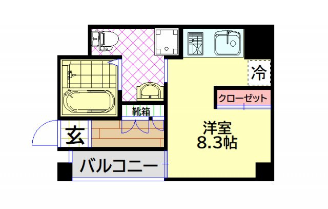 【間取り】 | GRAND STEADY徳井町