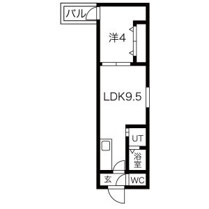 【間取り】 | Muses花園本町