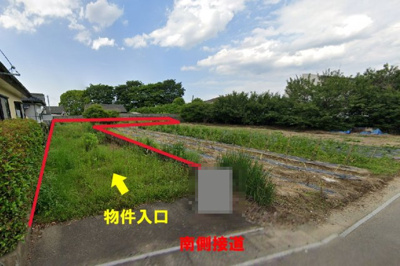 【外観】 | 売土地：下長飯町 | 外観は、現況と異なる場合がございます。