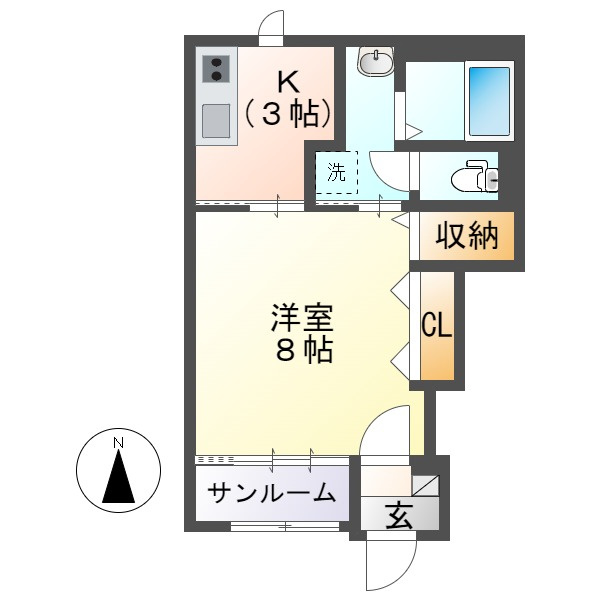 コン・テネレッツァの間取り